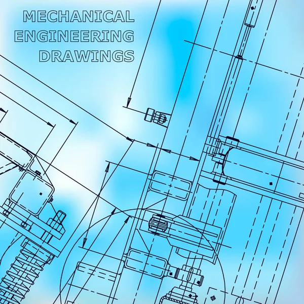 Ilustrações técnicas, fundo —  Vetores de Stock