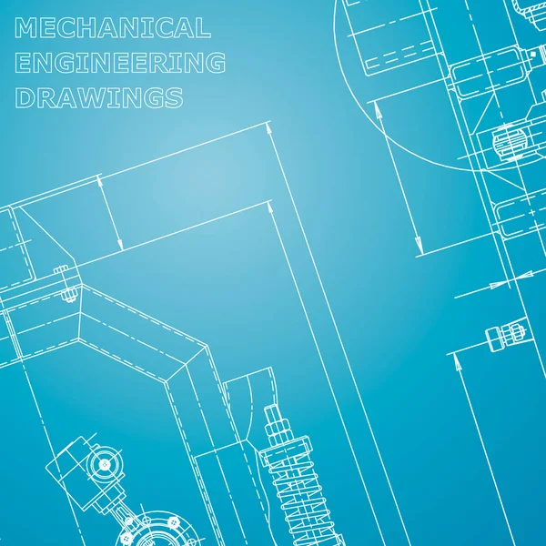 Plan, Kroki. Vektör illüstrasyon. Kapak, el ilanı. Kurumsal kimlik. Mavi ve beyaz