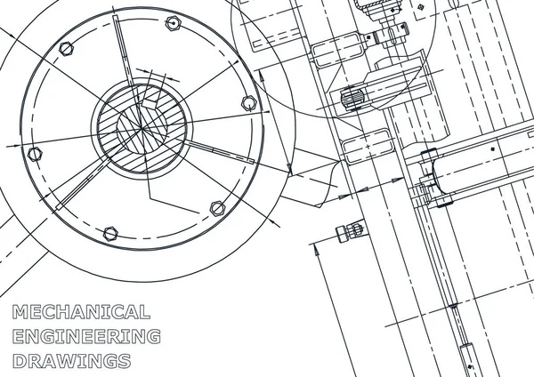 Omslag Reklamblad Banner Vektorteknik Illustration Skiss Bakgrund Instrument Making — Stock vektor