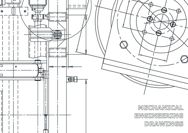 Ilustración Ingeniería Vectorial Sistemas Diseño Asistido Por Computadora Dibujos Para — Archivo Imágenes Vectoriales