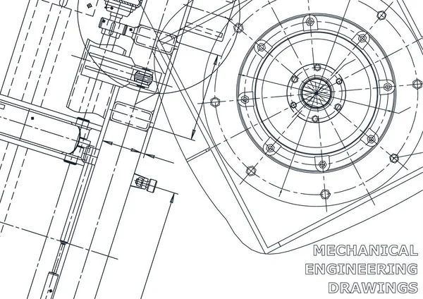 Couverture Illustration Vectorielle Schéma Directeur Dépliant Bannière Fond Dessins Fabrication — Image vectorielle