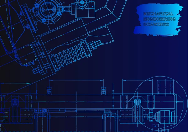 Ilustração de engenharia vetorial — Vetor de Stock