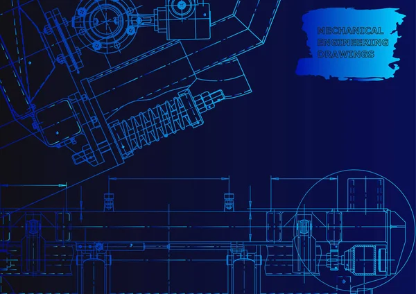 Ilustração de engenharia vetorial — Vetor de Stock