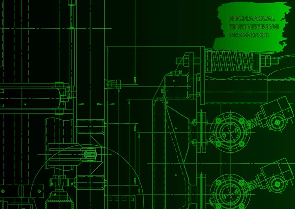 Illustrazione tecnica vettoriale — Vettoriale Stock