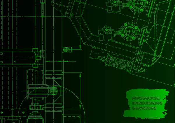 Векторная инженерная иллюстрация — стоковый вектор