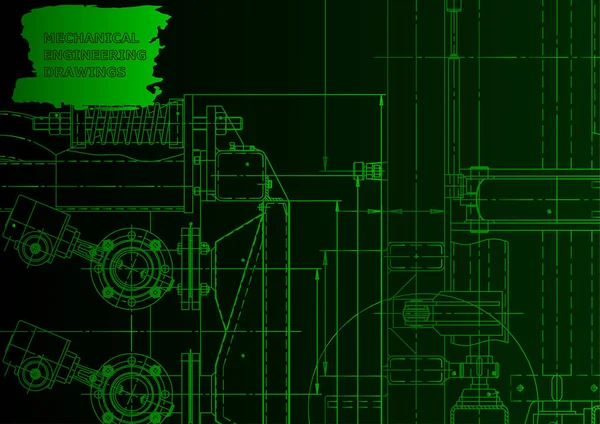 Vektor Engineering Illustration — Stockvektor