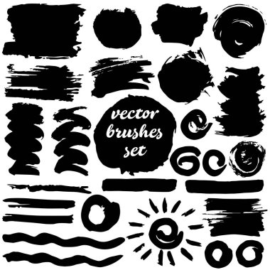 Toplama öğeleri. Vektör illüstrasyon. Izole