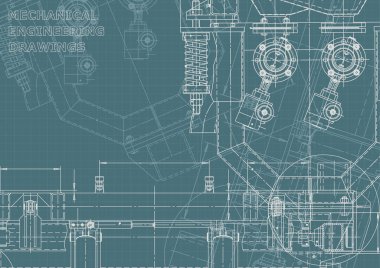 Kurumsal kimlik, plan, kroki. Teknik çizimler, arka planlar