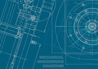 Blueprint. Şirket tarzı. Alet yapımı çizimleri