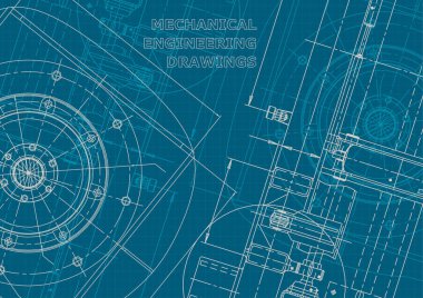 Blueprint. Şirket tarzı. Alet yapımı çizimleri