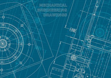 Blueprint. Şirket tarzı. Alet yapımı çizimleri
