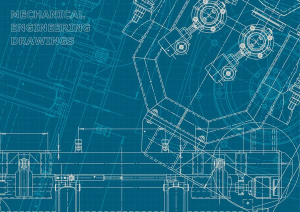 Blueprint. Şirket tarzı. Alet yapımı çizimleri