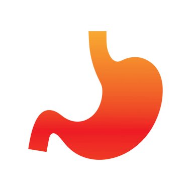 Sindirim hareketlerini gösteren oklarla mide diyagramı