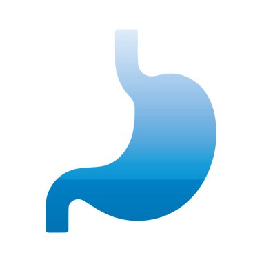 Sindirim Sağlığı ve Sağlık Kampanyası Tanıtımı için Mide İllüstrasyonu