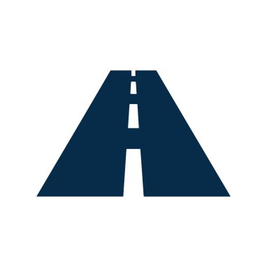 Güçlü otoyol logosu güvenlik, büyüme ve kurumsal markalaşmayı gösteriyor.