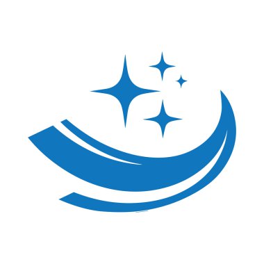 Pencere temizliği ve temizlik hizmetleri için profesyonel minimalist şirket logosu tasarımı