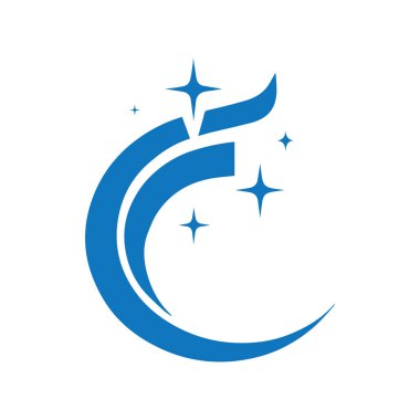 Dezenfeksiyon, hijyen ve sağlık hizmetlerini temsil eden basit bir sprey temizleme logosu.