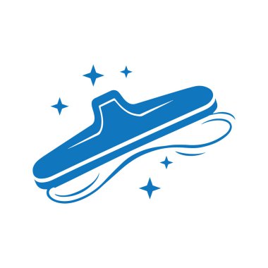 Minimum temizlik arabası logosu tasarımı hijyen, düzen ve yeni iç mekanları temsil ediyor.