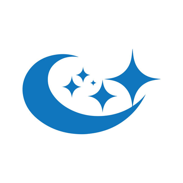 Современный абстрактный логотип чистки шлангов, представляющий безупречную гигиену