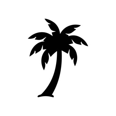 Seyahat markaları, ekolojik tatil beldeleri ve kıyı yaşam tarzı logoları için mükemmel bir simge