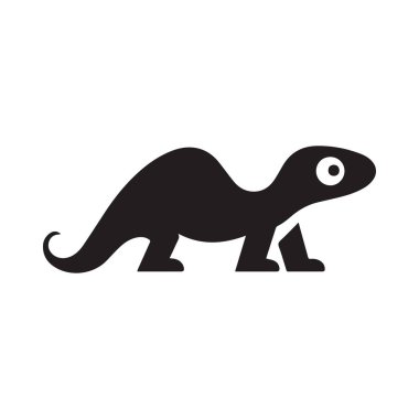 Spiral kertenkele evi logosu yaratıcılığı, büyümeyi ve çevre dostu ruhu simgeliyor