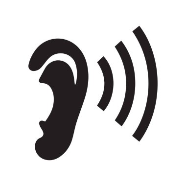 Podcast, ses yayını ve medya logoları için üç satır ses tasarımı mükemmel