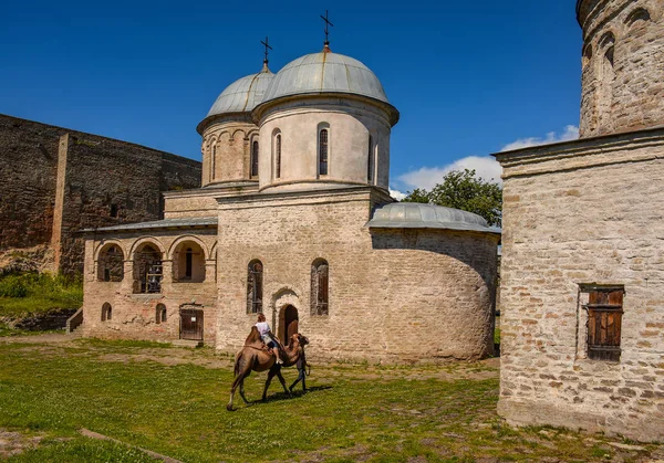 Historical Monument Fortress Ivangorod Leningrad Region — Stock Photo, Image