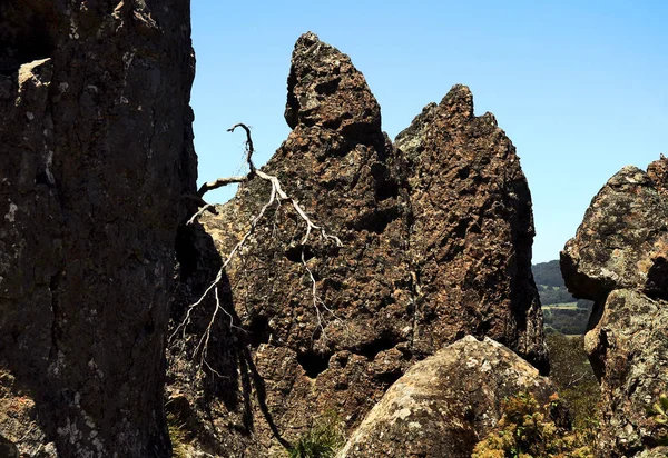 Australië Victoria Een Plaats Genaamd Hanging Rock — Stockfoto