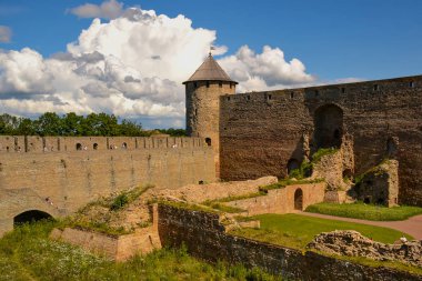Tarihi anıt-Ivangorod, Leningrad bölgesinde kale.