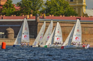 11-13 Ağustos 2017 tarihleri arasında Saint-Petersburg'da avrupa yelken Şampiyonlar Ligi yarışı. Yarış Peter ve Paul kale de Nehir Neva sularında gerçekleşti. Farklı Avrupa'dan 25 takımın katıldığı 