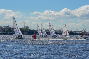 11-13 Ağustos 2017 tarihleri arasında Saint-Petersburg'da avrupa yelken Şampiyonlar Ligi yarışı. Yarış Peter ve Paul kale de Nehir Neva sularında gerçekleşti. Farklı Avrupa'dan 25 takımın katıldığı 