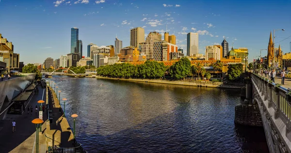 Beautiful Panoramic View Melbourne — Stock Photo, Image