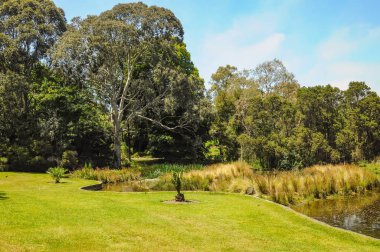 Melbourne parklarının bakım ve güzelliği