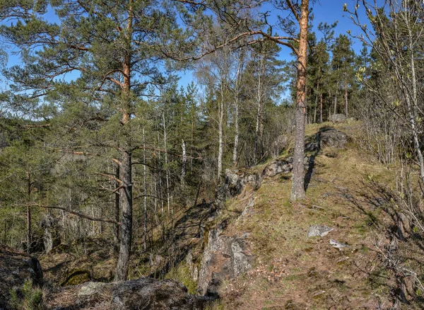 Weekendtur Til Republikken Karelen Skønheden Nordlige Regioner - Stock-foto