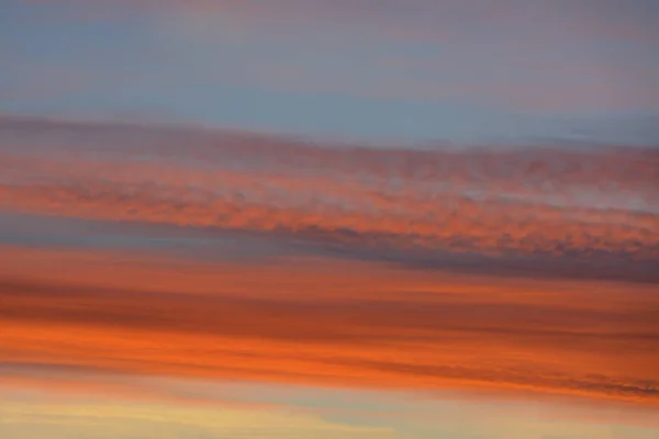 Amanhecer Fevereiro Brilhante São Petersburgo Céu Inverno Colorido — Fotografia de Stock