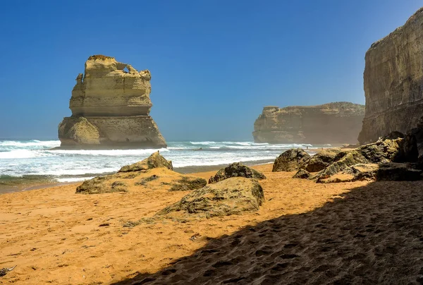 Beach of the Pacific ocean