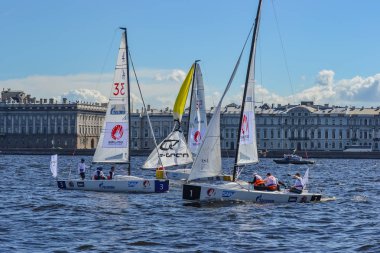 11-13 Ağustos 2017 tarihleri arasında Saint-Petersburg'da avrupa yelken Şampiyonlar Ligi yarışı. Yarış Peter ve Paul kale de Nehir Neva sularında gerçekleşti. Farklı Avrupa'dan 25 takımın katıldığı 