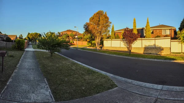 Una Cálida Tarde Verano Hallam Estado Victoria Países Bajos — Foto de Stock