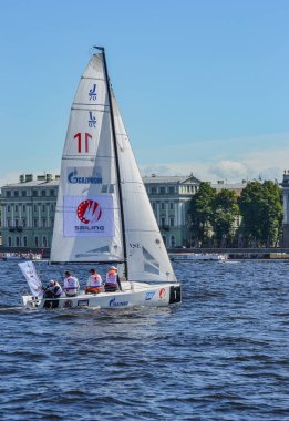 11-13 Ağustos 2017 tarihleri arasında Saint-Petersburg'da avrupa yelken Şampiyonlar Ligi yarışı. Yarış Peter ve Paul kale de Nehir Neva sularında gerçekleşti. Farklı Avrupa'dan 25 takımın katıldığı 