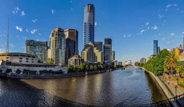 Bela Vista Panorâmica Melbourne — Fotografia de Stock