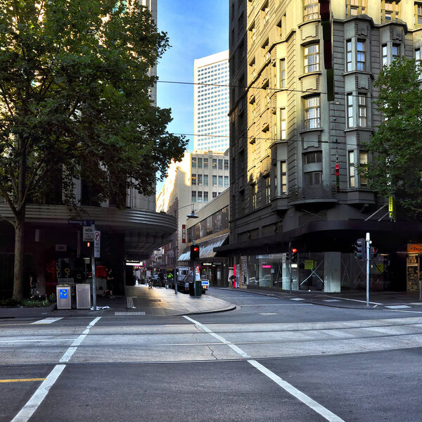 Streets of Melbourne. Australia