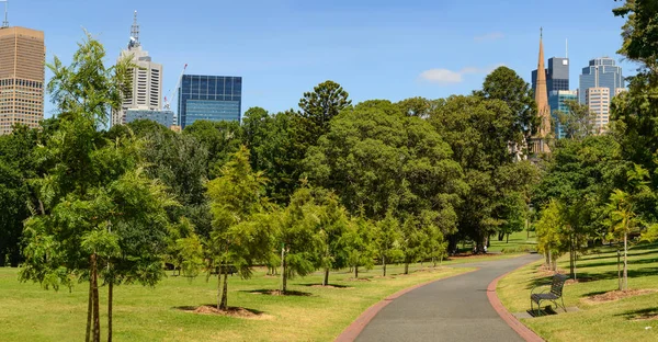 Zaparkuj Melbourne Austrálie — Stock fotografie