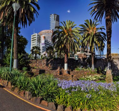 Melbourne Parkları ve Bahçeleri. Avusturalya