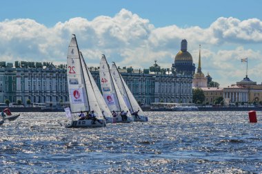 11-13 Ağustos 2017 tarihleri arasında Saint-Petersburg'da avrupa yelken Şampiyonlar Ligi yarışı. Yarış Peter ve Paul kale de Nehir Neva sularında gerçekleşti. Farklı Avrupa'dan 25 takımın katıldığı 