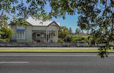Victoria'nın Güney Batı sahili. Warrnambool. Avustralya Pasifik kıyıları.