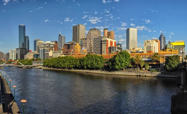 Hermosa Vista Panorámica Melbourne —  Fotos de Stock
