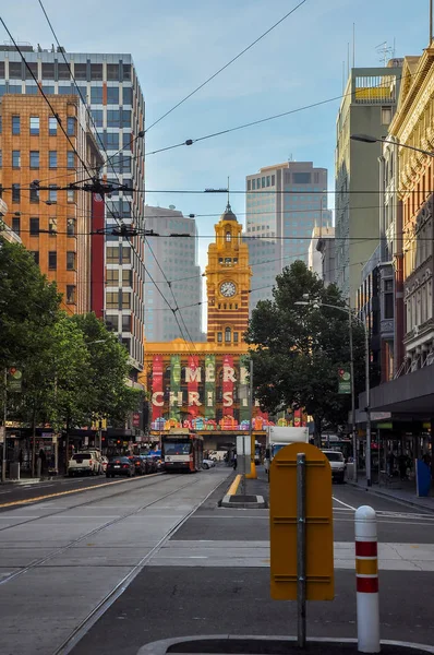 Melbourne sokaklarında. Avustralya
