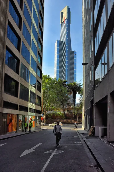 Melbourne sokaklarında. Avustralya