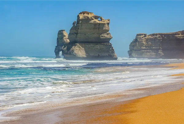 Beach of the Pacific ocean