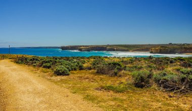 Avustralya'yı geziyor. Büyük okyanus yolu. Ulusal Park Campbell.
